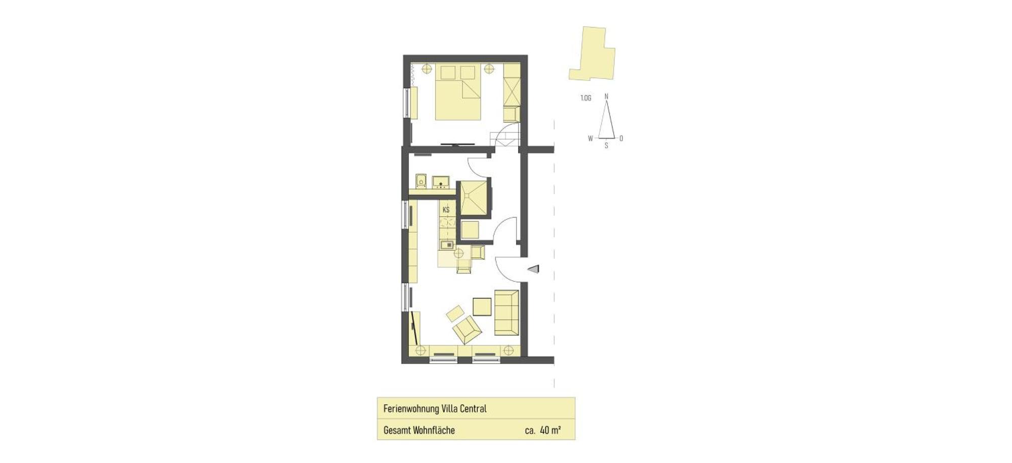 Ferienwohnung Villa Central - Luettje Nuest Borkum Exteriér fotografie